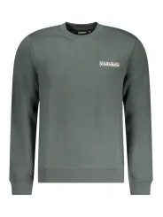 "Napapijri Sweatshirts im Sale | Langarm Sweatshirt Fleece Regular Fit Rundhals Logodruck online kaufen"|Planet-Deluxe