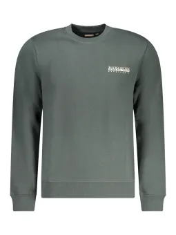 "Napapijri Langarm Sweatshirt – Fleece, Regular Fit, Logo"