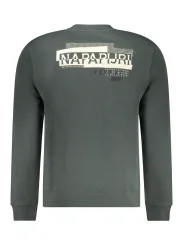"Napapijri Sweatshirts im Sale | Langarm Sweatshirt Fleece Regular Fit Rundhals Logodruck online kaufen"|Planet-Deluxe