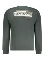 "Napapijri Sweatshirts im Sale | Langarm Sweatshirt Fleece Regular Fit Rundhals Logodruck online kaufen"|Planet-Deluxe