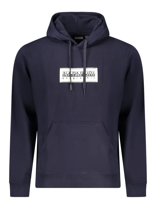 "Napapijri Sweatshirts im Sale | Kapuzen-Fleece-Sweatshirt mit Relax-Fit und Logodruck online kaufen"|Planet-Deluxe