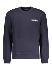 "Napapijri Sweatshirt: Regular Fit, Fleece, Rundhals, Logo"