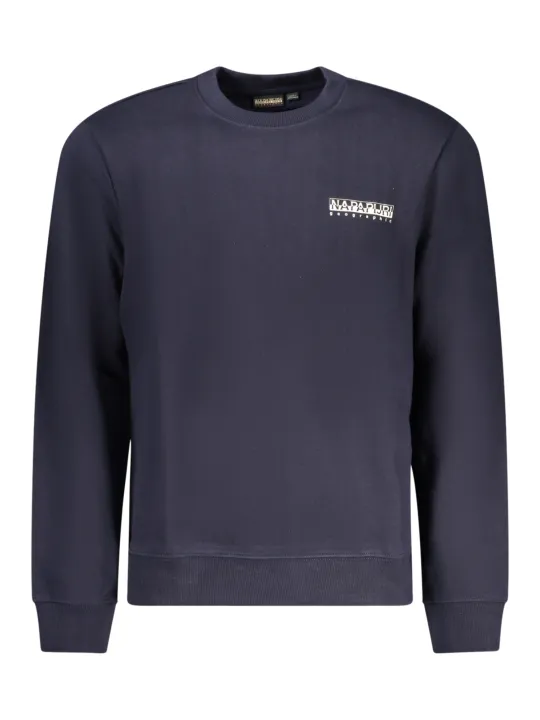 "Napapijri Sweatshirt: Regular Fit, Fleece, Rundhals, Logo"