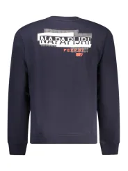 "Napapijri Sweatshirt: Regular Fit, Fleece, Rundhals, Logo"