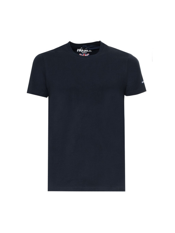 Schwarzes Baumwoll-T-Shirt mit Logo Schwarzes Baumwoll-T-Shirt mit Logo