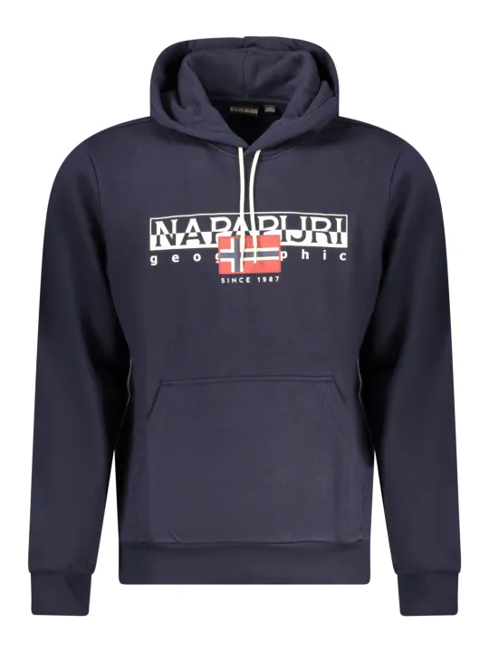 "Napapijri Sweatshirts im Sale | Hoodie mit Print und Kontrastdetails online kaufen"|Planet-Deluxe