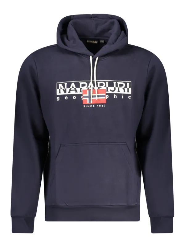 "Napapijri Sweatshirts im Sale | Hoodie mit Print und Kontrastdetails online kaufen"|Planet-Deluxe