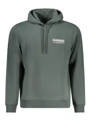 "Napapijri Sweatshirts im Sale | Kapuzen-Sweatshirt Regular Fit Fleece mit Print Logo online kaufen"|Planet-Deluxe