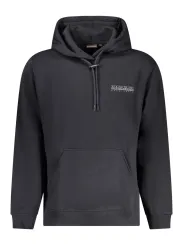 "Napapijri Sweatshirts im Sale | Kapuzen-Sweatshirt mit Tasche und Logo-Aufdruck online kaufen"|Planet-Deluxe