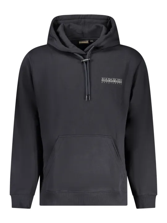 "Napapijri Sweatshirts im Sale | Kapuzen-Sweatshirt mit Tasche und Logo-Aufdruck online kaufen"|Planet-Deluxe