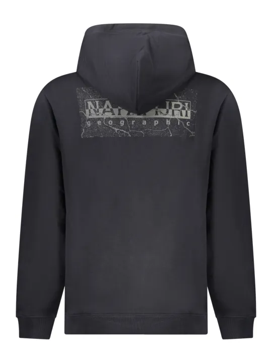 "Napapijri Sweatshirts im Sale | Kapuzen-Sweatshirt mit Tasche und Logo-Aufdruck online kaufen"|Planet-Deluxe