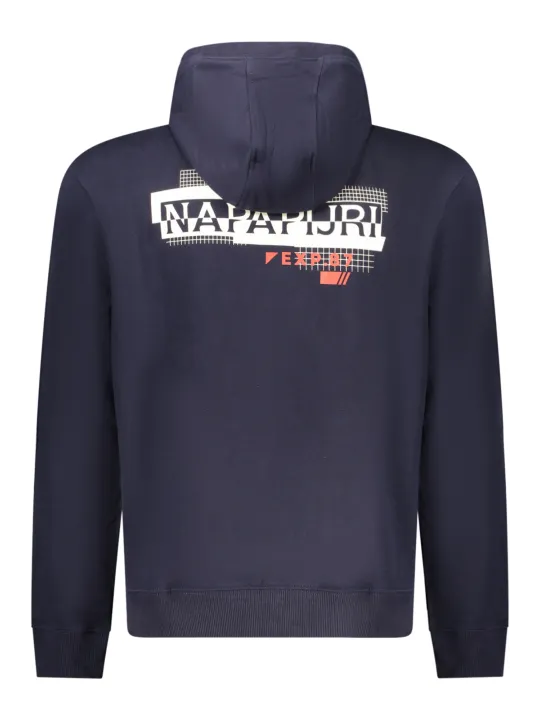 "Napapijri Sweatshirts im Sale | Kapuzenpullover Regular Fit mit Tasche und Logoaufdruck online kaufen"|Planet-Deluxe