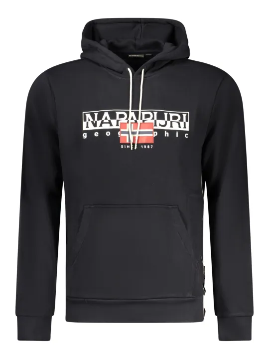 "Regular Fit Kapuzensweatshirt mit Kontrastdetails – Fleece"