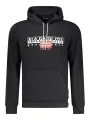 "Regular Fit Kapuzensweatshirt mit Kontrastdetails – Fleece"