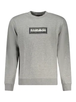 "Napapijri Logo-Fleece Sweatshirt: Stilvoll & Komfortabel"