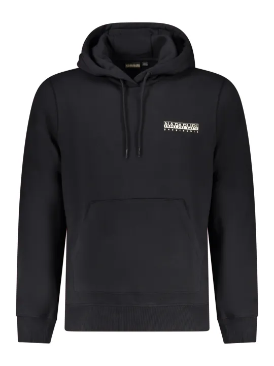"Napapijri Sweatshirts im Sale | Kapuzen-Sweatshirt Regular Fit mit Tasche und Logo-Aufdruck online kaufen"|Planet-Deluxe