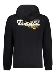 "Napapijri Sweatshirts im Sale | Kapuzen-Sweatshirt Regular Fit mit Tasche und Logo-Aufdruck online kaufen"|Planet-Deluxe