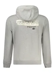 "Napapijri Sweatshirts im Sale | Kapuzen-Sweatshirt Regular Fit mit Tasche und Logoaufdruck online kaufen"|Planet-Deluxe
