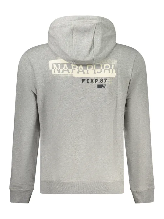 "Napapijri Sweatshirts im Sale | Kapuzen-Sweatshirt Regular Fit mit Tasche und Logoaufdruck online kaufen"|Planet-Deluxe