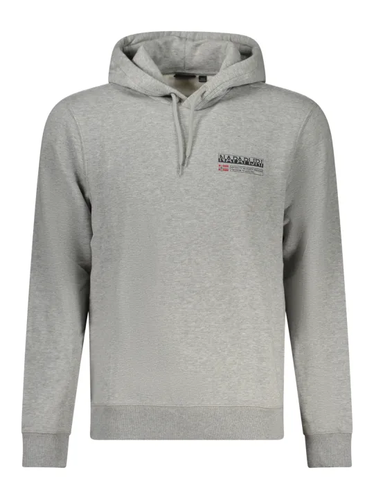 "Napapijri Sweatshirts im Sale | Kapuzensweatshirt Regular Fit Fleece Print Logo online kaufen"|Planet-Deluxe