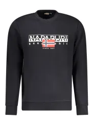 "Napapijri Langarm Fleece Sweatshirt - Stilvoll & Bequem"