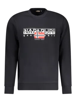"Napapijri Langarm Fleece Sweatshirt - Stilvoll & Bequem"