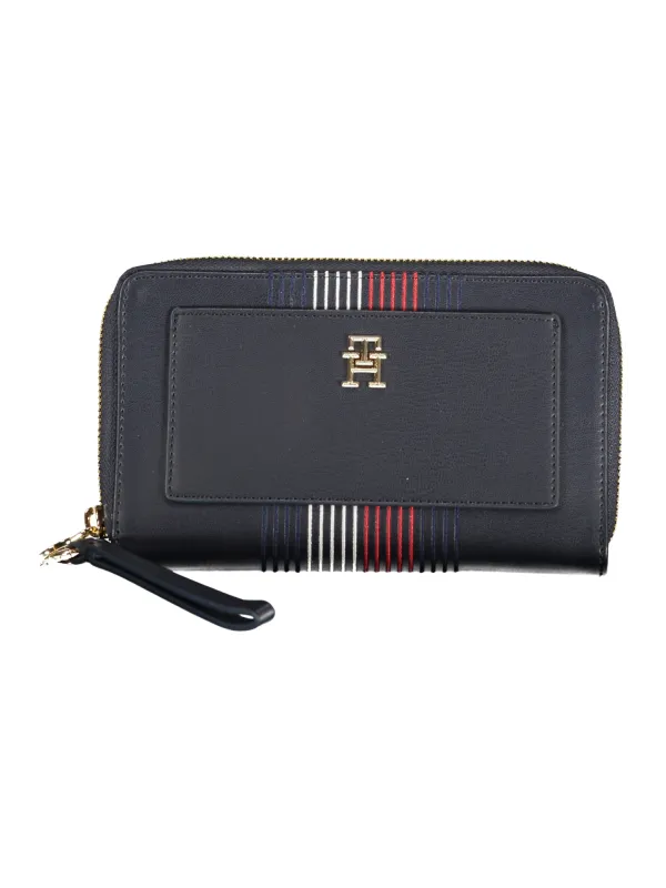 BLAUER DOKUMENTENHALTER FÜR DAMEN von TOMMY HILFIGER