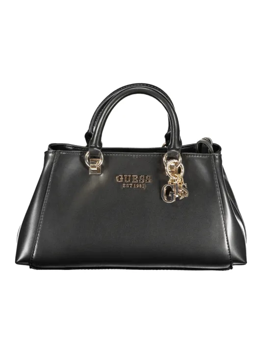 "GUESS JEANS Einzelstücke & Seltenheiten im Sale | EVELUNE TASCHE 2IN1 MITTELFACH KONTRASTDETAILS SCHUTZFÜSSE VERSTELLBARER GURT online kaufen"|Planet-Deluxe