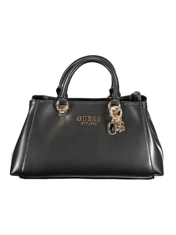 "GUESS JEANS Einzelstücke & Seltenheiten im Sale | EVELUNE TASCHE 2IN1 MITTELFACH KONTRASTDETAILS SCHUTZFÜSSE VERSTELLBARER GURT online kaufen"|Planet-Deluxe