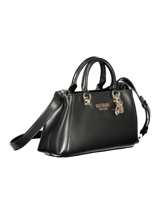 "GUESS JEANS Einzelstücke & Seltenheiten im Sale | EVELUNE TASCHE 2IN1 MITTELFACH KONTRASTDETAILS SCHUTZFÜSSE VERSTELLBARER GURT online kaufen"|Planet-Deluxe