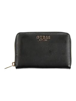 "Elegante Dreifach-Fach Geldbörse Schwarz von GUESS"