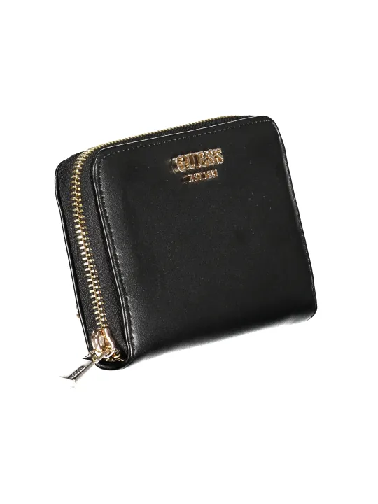 "Elegante Dreifach-Fach Geldbörse Schwarz von GUESS"