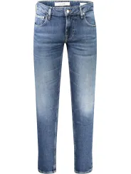 "GUESS JEANS Jeans im Sale | Nachhaltige Röhrenjeans mit Waschung und Logo online kaufen"|Planet-Deluxe