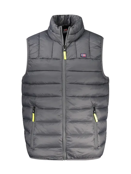 "NORWAY 1963 Jacken im Sale | Ärmellose Jacke mit Taschen und Kontrastdetails NORWAY 1963 online kaufen"|Planet-Deluxe