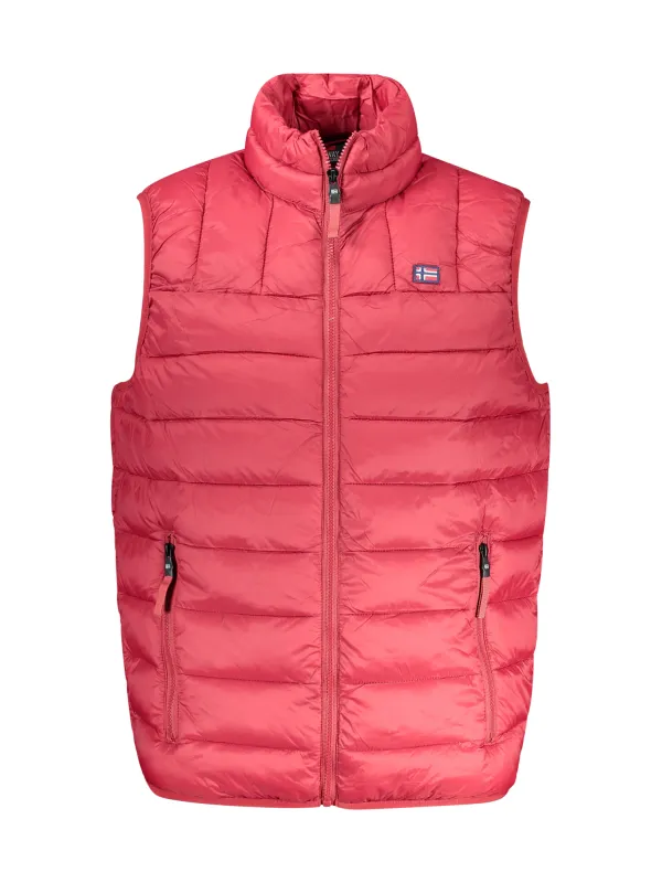 Ärmellose Jacke NORWAY 1963 mit Taschen & Kontrast Ärmellose Jacke NORWAY 1963 mit Taschen & Kontrast