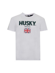 Husky T-Shirt mit Union Jack