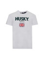 Husky T-Shirt mit Union Jack