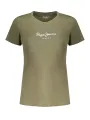 "Pepe Jeans Startseite im Sale | PEPE JEANS DAMEN KURZARM T-SHIRT GRÜN online kaufen"|Planet-Deluxe