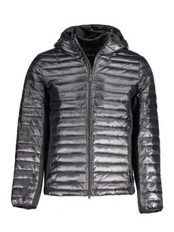 Calvin Klein Kapuzensweatjacke mit Taschen & Kontrast