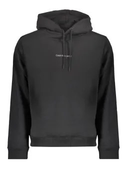 Fleece-Kapuzensweatshirt mit Logo & recycelter Baumwolle