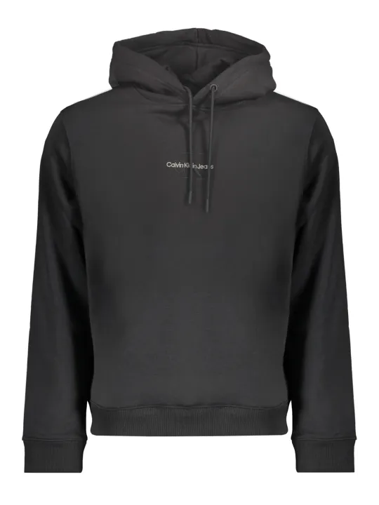 "Calvin Klein Sweatshirts im Sale | Kapuzen-Fleece-Sweatshirt mit Stickerei aus recycelter Baumwolle online kaufen"|Planet-Deluxe