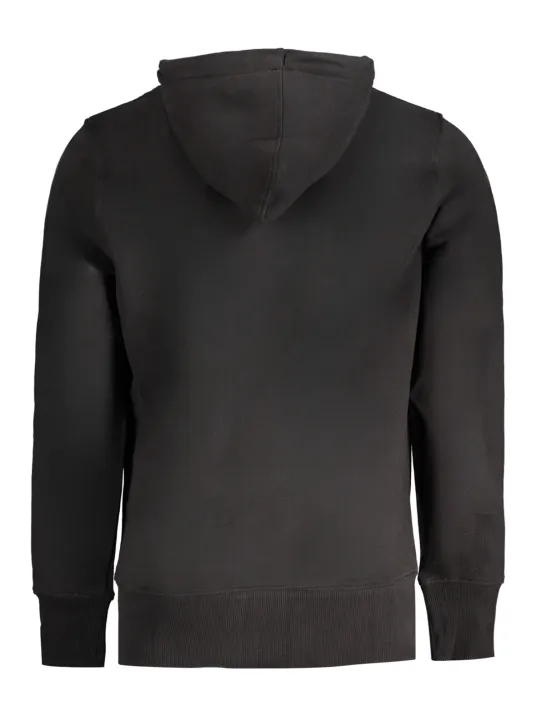 "Calvin Klein Sweatshirts im Sale | Kapuzensweatshirt aus Bio-Baumwolle mit Druck und Tasche online kaufen"|Planet-Deluxe