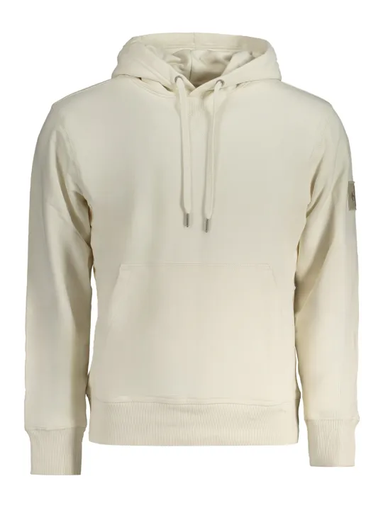 "Calvin Klein Sweatshirts im Sale | Hoodie aus Bio Baumwolle mit Logo und Tasche online kaufen"|Planet-Deluxe