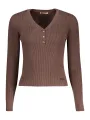 "GUESS JEANS Startseite im Sale | GUESS JEANS BRAUNER DAMENPULLOVER online kaufen"|Planet-Deluxe