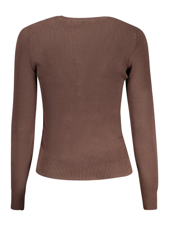 "GUESS JEANS Startseite im Sale | GUESS JEANS BRAUNER DAMENPULLOVER online kaufen"|Planet-Deluxe
