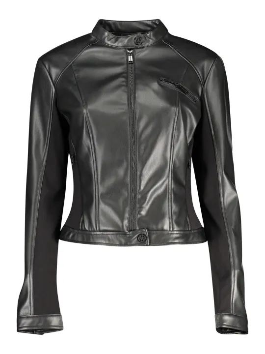 "GUESS JEANS Startseite im Sale | GUESS JEANS DAMEN-SPORTJACKE SCHWARZ online kaufen"|Planet-Deluxe