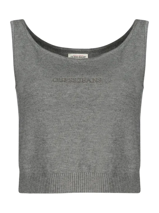 "GUESS JEANS Startseite im Sale | GUESS JEANS TOP DAMEN GRAU online kaufen"|Planet-Deluxe