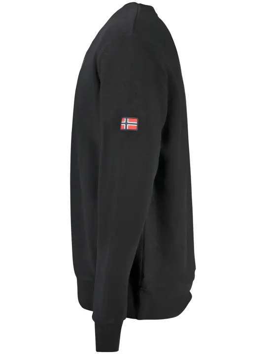 "NORWAY 1963 Startseite im Sale | NORWEGEN 1963 HERREN SCHWARZES SWEATSHIRT MIT REISSVERSCHLUSS online kaufen"|Planet-Deluxe