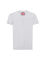 Weiße T-Shirt mit Union Jack