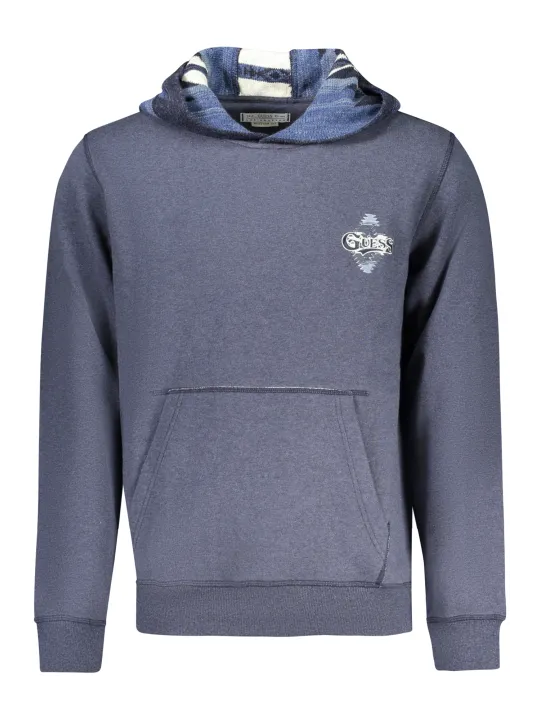 "GUESS JEANS Startseite im Sale | GUESS JEANS SWEATSHIRT OHNE REISSVERSCHLUSS HERREN BLAU online kaufen"|Planet-Deluxe